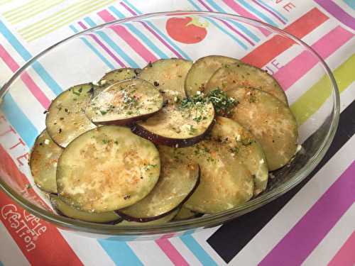 Aubergines marinées à la persillade