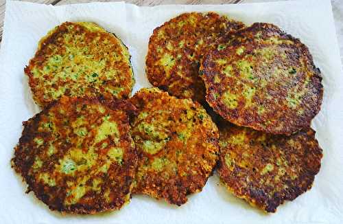 Beignets de courgette au cheddar