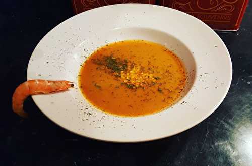 Bisque de crevettes au Thermomix