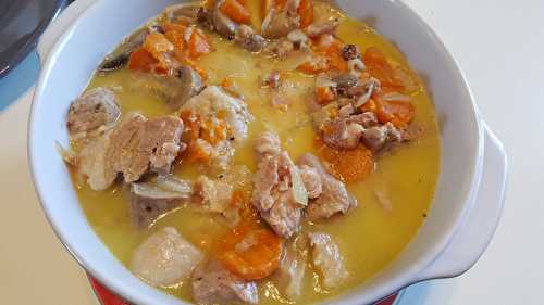 Blanquette de veau au Cookéo