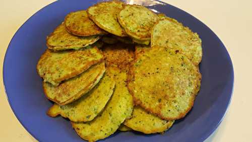 Blinis de courgette