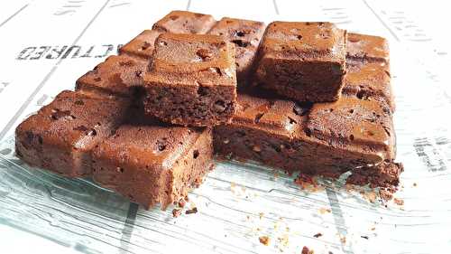 Brownie aux 3 chocolats