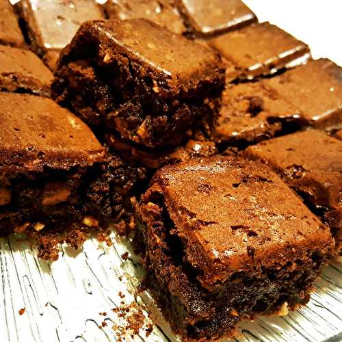 Brownie aux amandes et noisettes