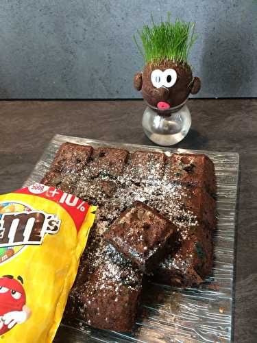 Brownie aux m&m's