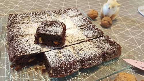 Brownie aux noix