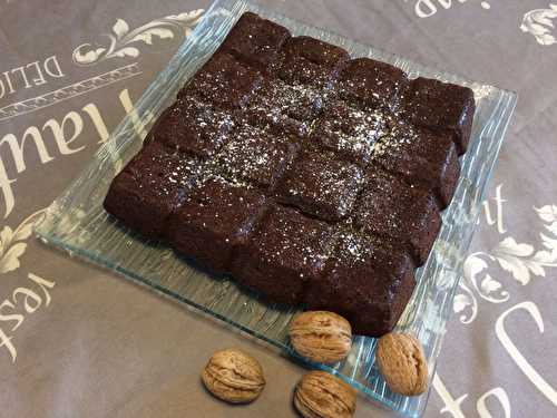 Brownies moelleux aux noix et au miel