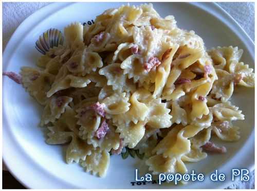 Carbonara au Thermomix