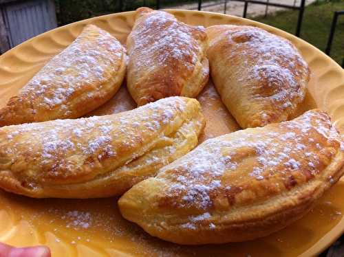 Chaussons compotes de pommes/banane