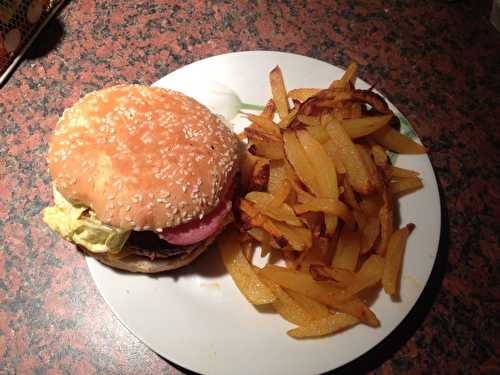 Cheesebacon et frites WW