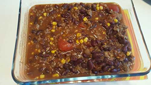 Chili con carne au Cookéo