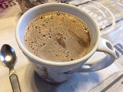 Chocolat chaud au Nutella et mascarpone