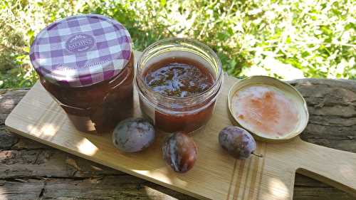 Confiture de prunes vanillée au Cookéo