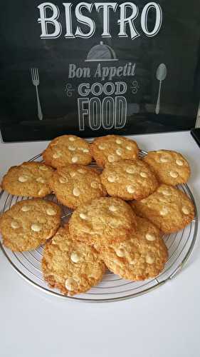 Cookies au chocolat blanc