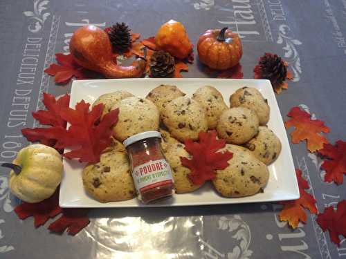 Cookies au éclats de chocolat au lait et piment d'Espelette