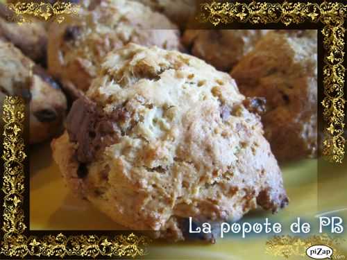 Cookies aux pépites de chocolat de Pâques et au sucre caramel au beurre salé