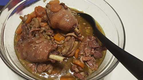 Coq au vin au Cookéo