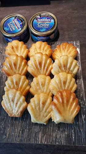 Coquilles de flans de crabe au Thermomix