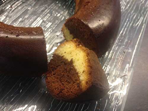 Couronne marbrée vanille chocolat - Popote de petit_bohnium