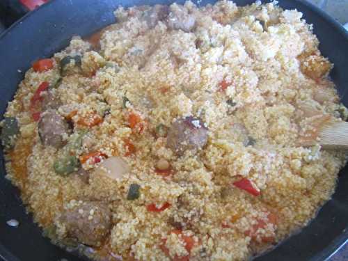 Couscous aux boulettes