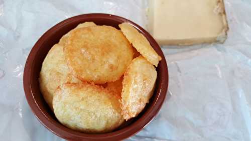 Crackers apéritifs au Cantal au Thermomix