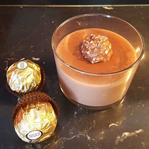 Crème dessert aux Ferrero Rocher au Thermomixt