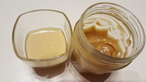 Crèmes à la confiture de lait au Cookéo