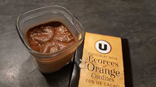 Crèmes au chocolat, écorces d'orange - Popote de petit_bohnium