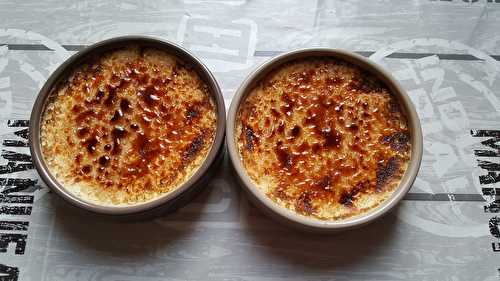 Crèmes brûlées au Thermomix