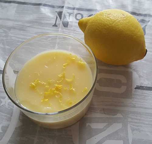 Crèmes express au citron ou "lemon posset" - Popote de petit_bohnium