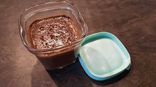 Crèmes légères au chocolat au Cookéo