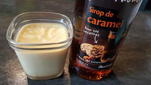 Crèmes saveur caramel