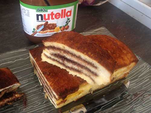  Croque cake  au nutella - Popote de petit_bohnium