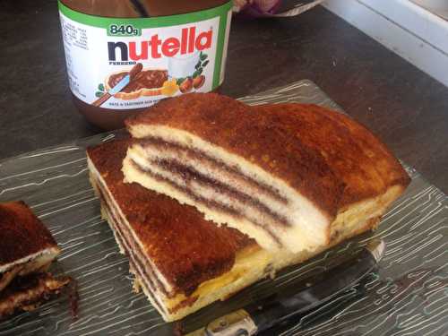 Croque cake  au nutella