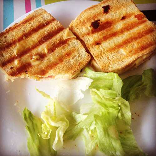 Croque-monsieur tomate/ jambon