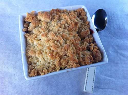 Crumble de mûres