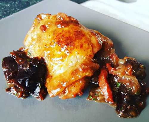 Cuisses de poulet aux pruneaux au Cookéo