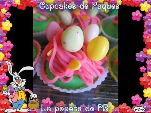 Cupcakes de Pâques!