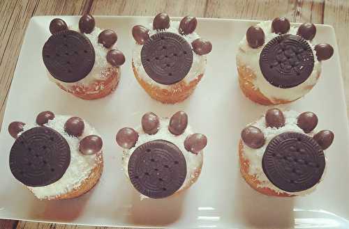 Cupcakes Pattes d'ours