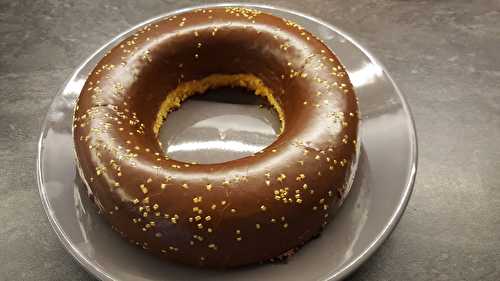 Donuts géant au chocolat