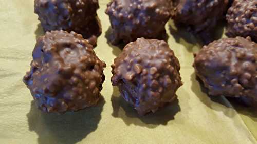 Ferrero Rochers faits maison