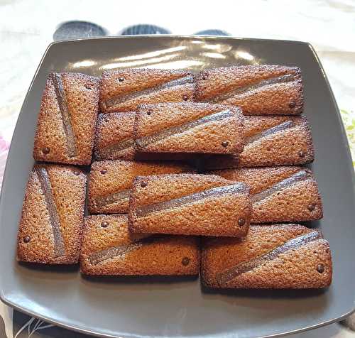 Financiers à la noisette et au praliné