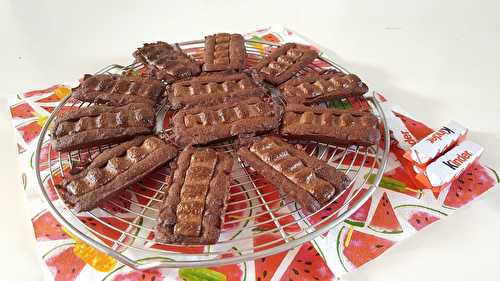 Financiers au chocolat Kinder