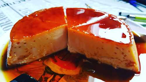 Flan vanille/caramel au Cookéo