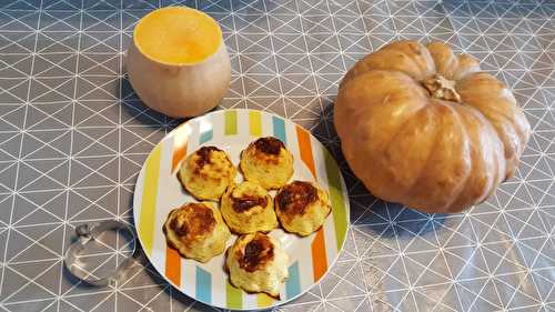 Flans de courge butternut