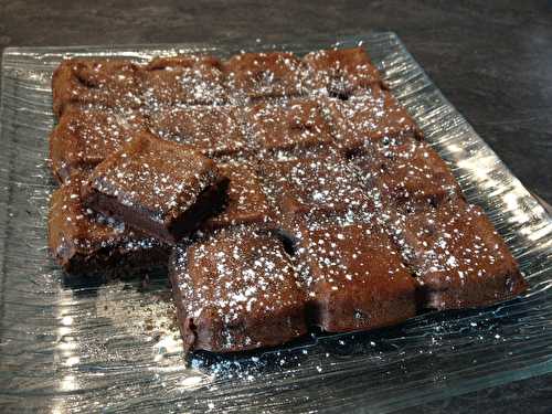 Fondant au chocolat à la compote