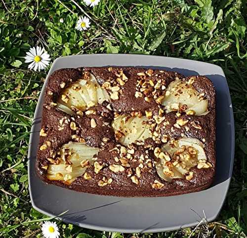 Fondant aux poires, chocolat et noix au Cake Factory - Popote de petit_bohnium