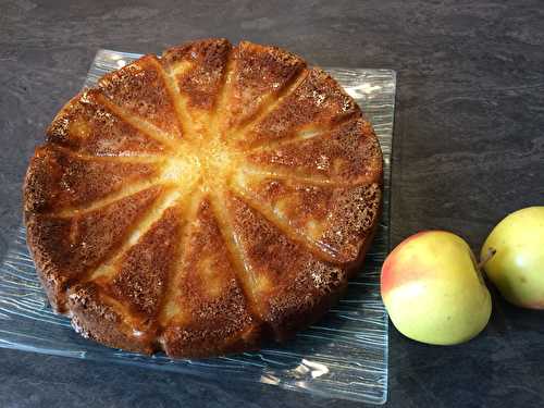 Fondant aux pommes et au mascarpone