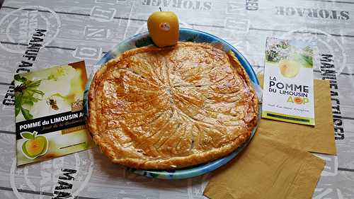 Galettes des rois à la pomme du Limousin vanillée, rhum et spéculoos