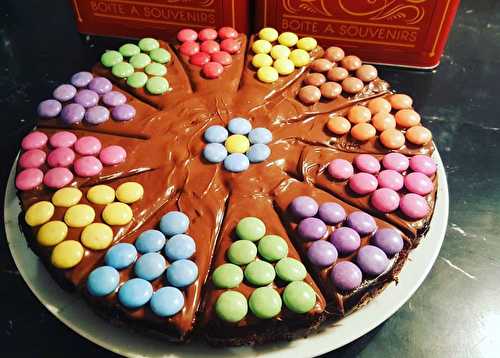 Gâteau au yaourt zébré caramel et chocolat au lait