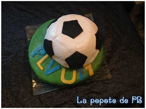 Gâteau football - Popote de petit_bohnium